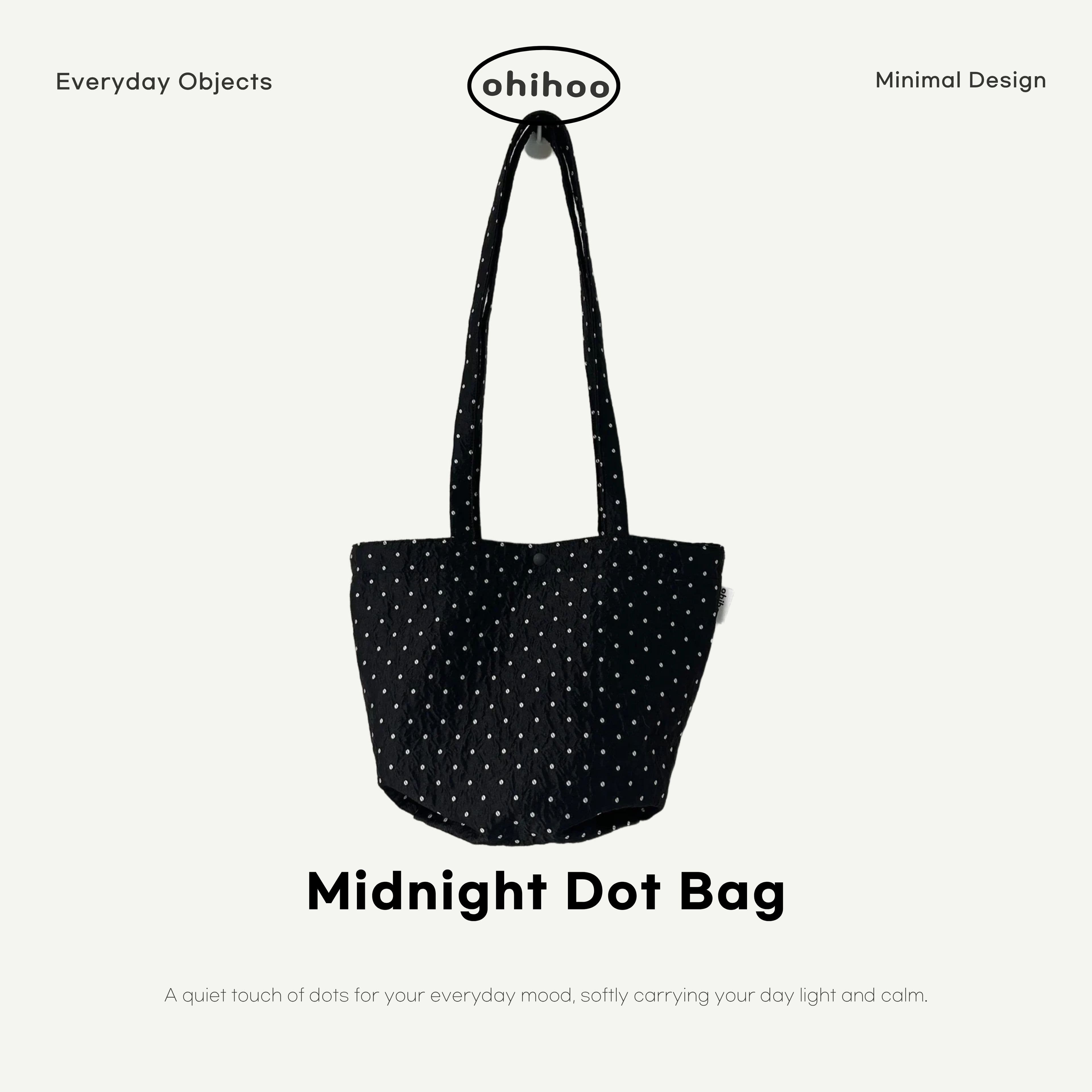 Midnight Dot Bag